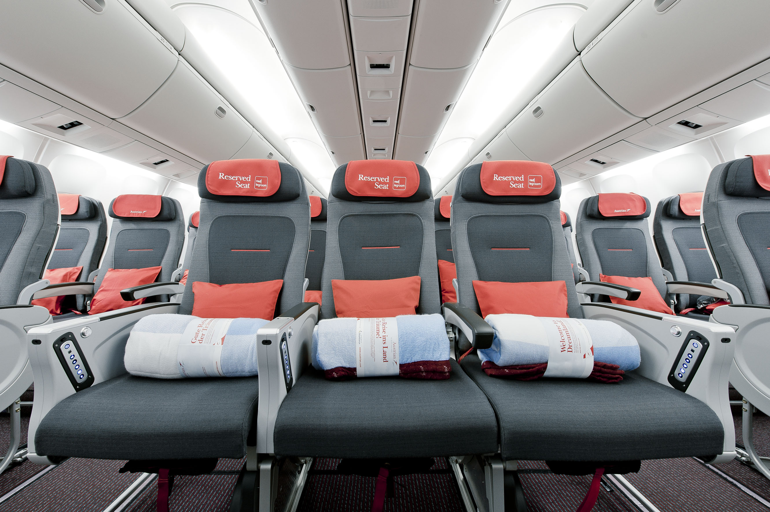 Austrian Airlines Premium Economy Seats